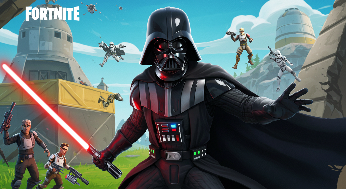 Fortnite Anuncia Temporada Totalmente Dedicada a Star Wars com Estreia de Darth Jar Jar Binks